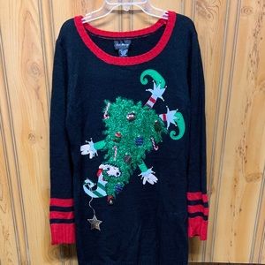 Ugly Christmas Sweater/Sweater Dress-XL